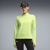 PUMA Brightstride CLOUDSPUN Long Sleeve Tee Women, Clothing, Sunny Lime, XL