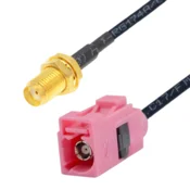 shumee Kabel FAKRA H vtičnica/SMA vtičnica RG174 1m