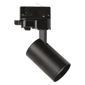 MEGAMAN Marco 2 Mini LED reflektor, 3-fazni tir, črn, 2.800K - Dnevna soba/jedilnica - Sodobni - črna - Aluminij