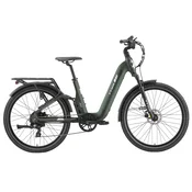 TTGO Električno kolo TTGO E-SUVO, 48 V 15 Ah senzor navora, 27,5” za mestno in terensko vožnjo, zeleno, (5000241800)