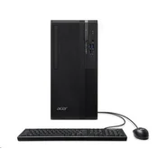 ACER PC Veriton VS2720G, i5-14400, 8GB DDR5, 512GB M.2 SSD, Wifi, DVD±RW, USB KB miška, W11P, 300W, črna