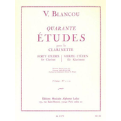 BLANCOU V.: 40 ETUDES POUR CLARINETTE 2