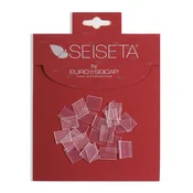 SEISETA KP-TR Keratin u plocicama za nadogradnju kose, 25 komada, Transparent