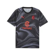 PUMA AC Milan Warmup Jersey Men, Sports, Gray Sky/Black, XXL