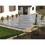 CF. Group Rolo pokrivalo STD pravokotno, 700 x 350 cm - sivo - Zunanje mere: 750 x 400 cm