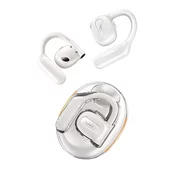 Brezžične slušalke OpenBuds Pro – Bluetooth 5.4 slušalke brez ušesnih čepkov z vrhunskim zvokom, ergonomskim prileganjem in 48 urno baterijo - pearl white