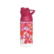 QUOKKA Quokka Swift, Steklenica za pijačo Red Flowers, 785ml, 40197