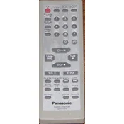 General PANASONIC EUR7711010 - združljiv daljinski upravljalnik znamke General