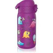 Ion8 Leak Proof steklenica za vodo iz nerjavnega jekla za otroke Aliens 400 ml