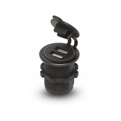 MNC vgradna usb vtilčnica za zamenjavo avto 12v vtičnice rdeča