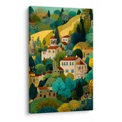 Slika čarobna barvitost pokrajine - 20x30