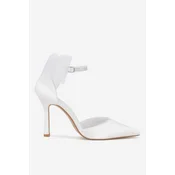 Čevlji s peto Jenny SS2842 Bela