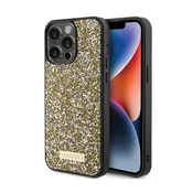 Guess GUESS RHINESTONE METAL LOGO OVITEK ZA IPHONE 15 PRO RUMEN OVITEK, (21833913)