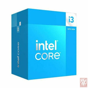 Intel Core i3-14100F, 3.50GHz/4.70GHz turbo, 12MB Smart cache, 5MB L2 cache, 4 cores (8 Threads), NO Graphics