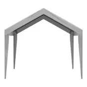 VEVOR Zamenjava strehe za avtopralnico 6100x3040x850 mm siva