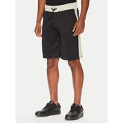Guess Športne kratke hlače Z5YD01 KCRU2 Črna Regular Fit