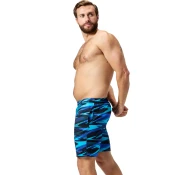 Speedo XPRESS LITE ALLOVER 18INCH WSHT AM, moške kopalne hlače, modra 8135361