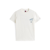 Tommy Jeans Majica svetlo modra/temno modra/bela