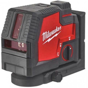 MILWAUKEE Akumulatorski zeleni nivelirni laser L4 CLL-301C z magnetnim nosilcem