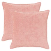 vidaXL Prevleka za blazino 2 kos HOUTEN Roza 70 x 70 cm