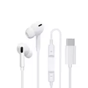 In-Ear ušesne slušalke JH-081, Type C, HQ, 3G, bela