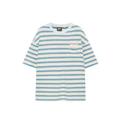 Pull&Bear Majica STWD azur/oliva/bela