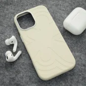 Maska Mag Case Abstract Flow za iPhone 17 antique white