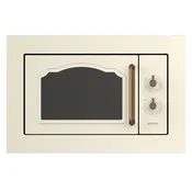 slomart Gorenje BM235CLI vgradna kombinirana mikrovalovna pečica 23L 800W, slonokoščena