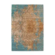 Kayoom PREPROGA Primavera 725 Sand / Blau   80/150 cm  tkano modra
