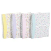 BLOK KOLEGIJ A5 CRTE  60L FLORAL PASTEL OXFORD 400094953 SORT