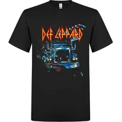 Def Leppard Majica On Through The Night Unisex Black S
