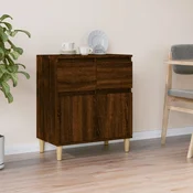 Komoda boja smedeg hrasta 60 x 35 x 70 cm konstruirano drvo