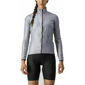 Castelli Aria Shell W Jakna Silver Gray XL