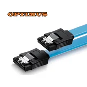Optimus HDD/SSD SATA 3.0 Kabel (0.4m, 7-pinski, plavi)