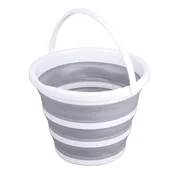Kampa zložljivo vedro, 10 l, silikon, sivo