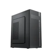 VeinX ohišje ID02A Mid Tower, brez napajalnika, 1x USB3.0, 2x USB2.0, črno