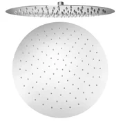 Tuš z glavo SLIM, dia. 400 mm, iz nerjavečega jekla, poliranega - Chrome - Sapho - 24 - Iz nerjavečega jekla - Krožni - 6 - 14