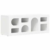 Vidaxl TV omarica ELST 100 x 35 x 40 cm Bela Konstruiran les
