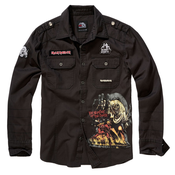 Moška srajca Iron Maiden - Luis - BRANDIT - 61059-black