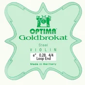 STRUNA ZA VIOLINO E OPTIMA GOLDBROKAT - EXTRA STRONG 0,28 KROGLICA