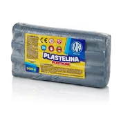 Astra ASTRA Plastelin 500g kovinsko srebrn, 303117015