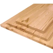 Lepljen les bor naravne rasti nefoliran 60 cm x 30 cm x 1,8 cm