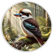shumee Avstralska divjina - Kookaburra 1 oz srebrnik