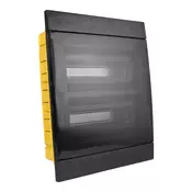 shumee Vgradna razdelilna omarica 24 modulov IP40 črna 970.24.N ML 1107