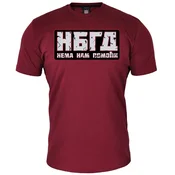 011Shop Muška majica kratkih rukava, Novi Beograd nema nam pomoci, Bordo