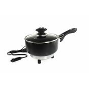 AMIO električna ponev s pokrovom za avto 18cm x 8cm 150w 12v amio-02534