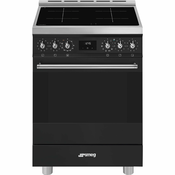 SMEG prosto stoječ štedilnik C6IPMBM2, Črna mat