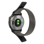 Najlonski pašček Chameleon Sport za uro 22 mm, siva