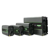 shumee Qoltec Monolith pretvornik napetosti | 600 W | 1200 W | 12 V do 230 V | Pure Sinus