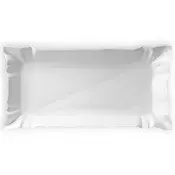 shumee Pladenj za papir 14x25cm bel 100 kosov
